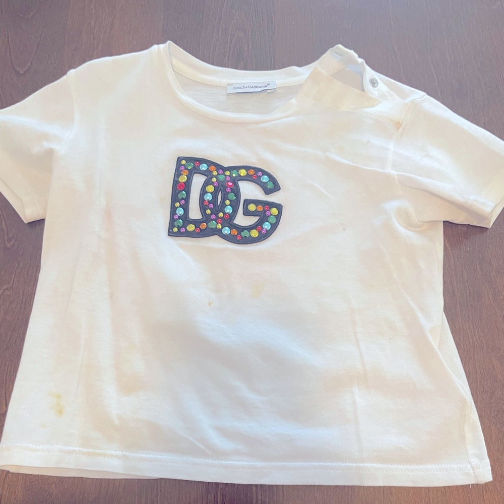 Baby dolce and gabbana t shirt